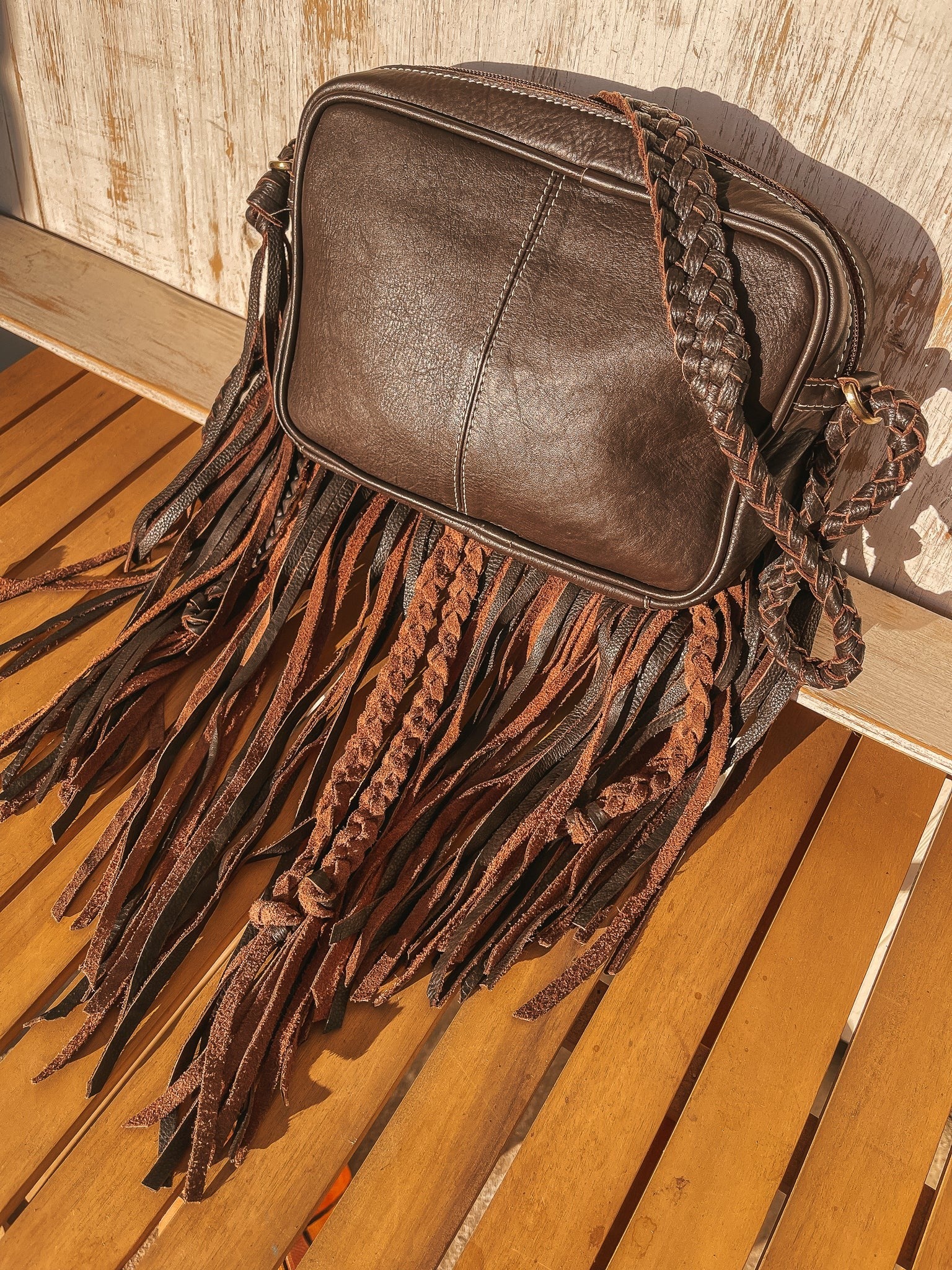 The Golden Hour Fringe Bag