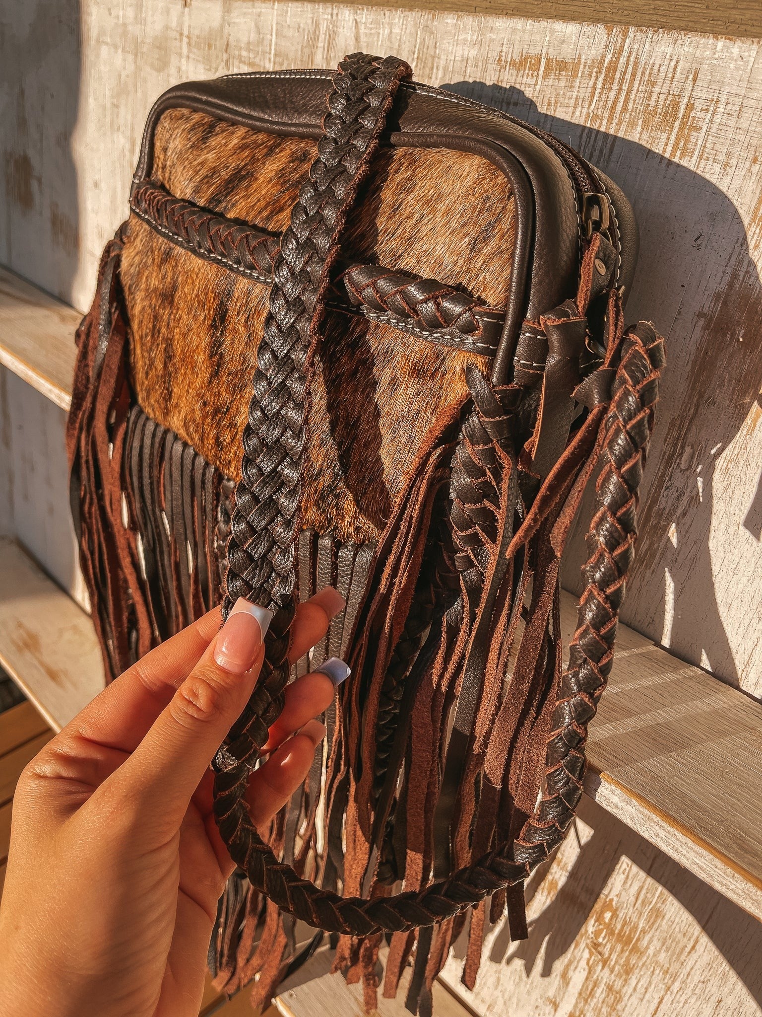 The Golden Hour Fringe Bag