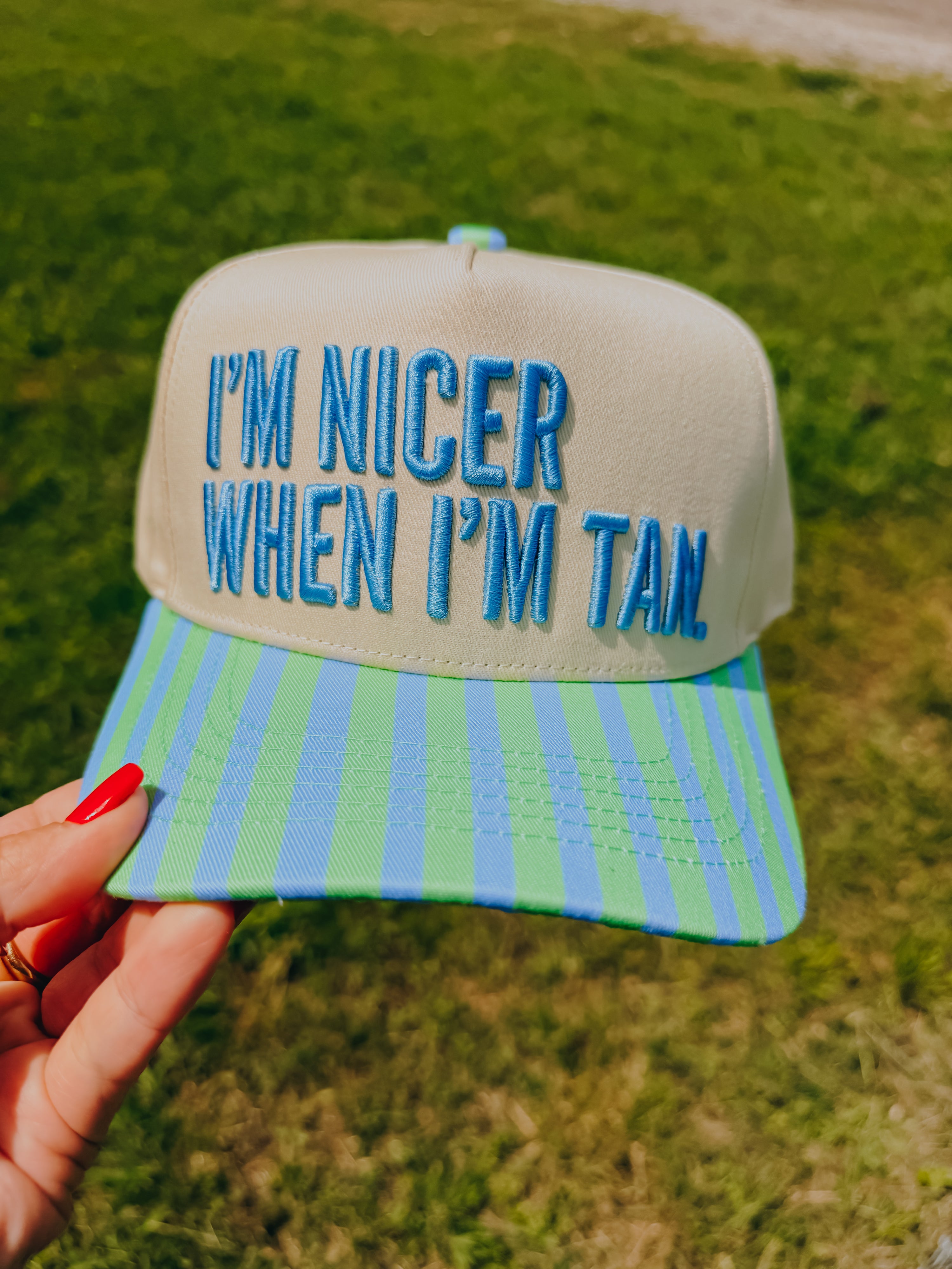 I'm Nicer When I'm Tan Snapback