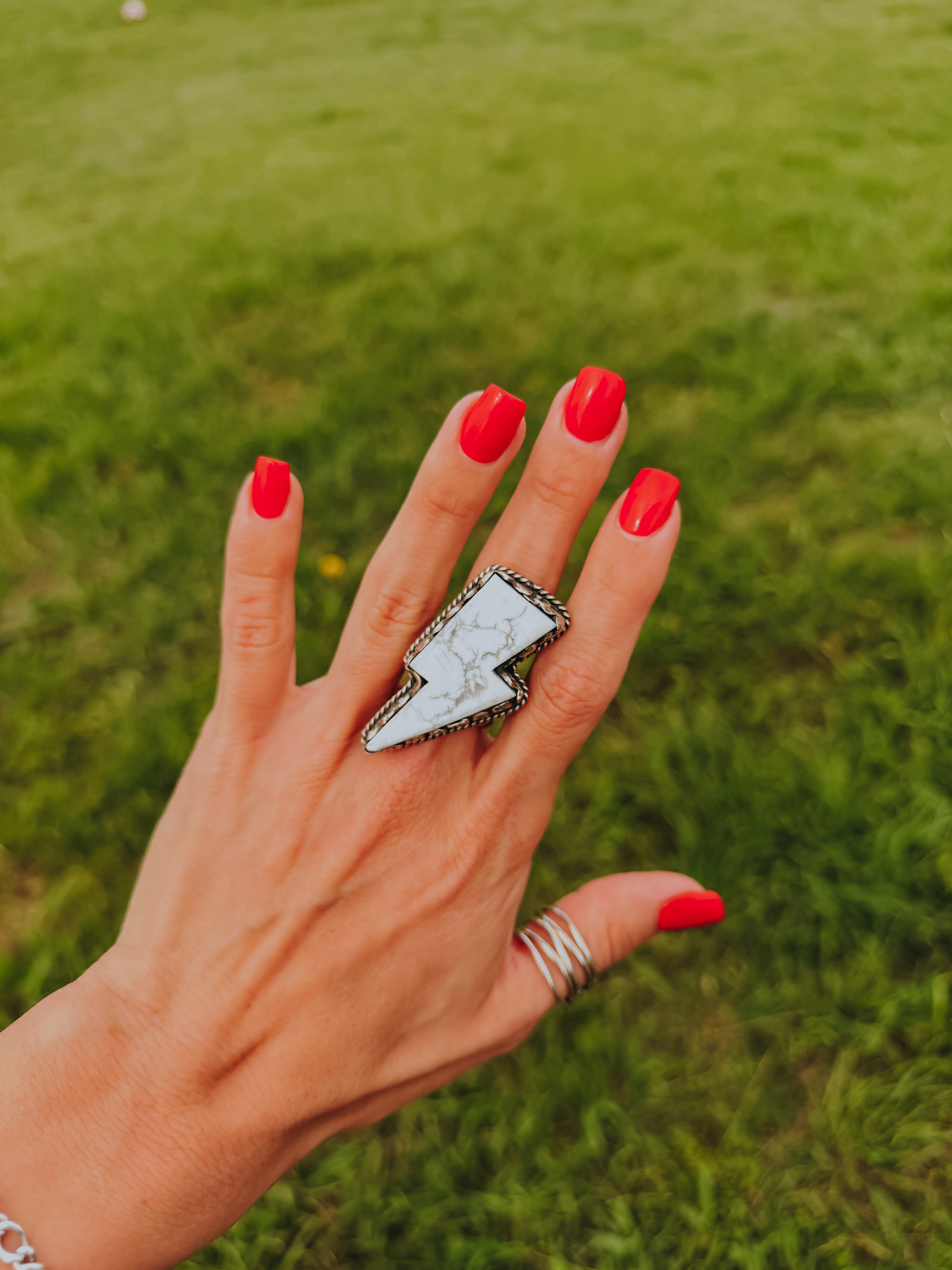 Lightening Bolt Ring
