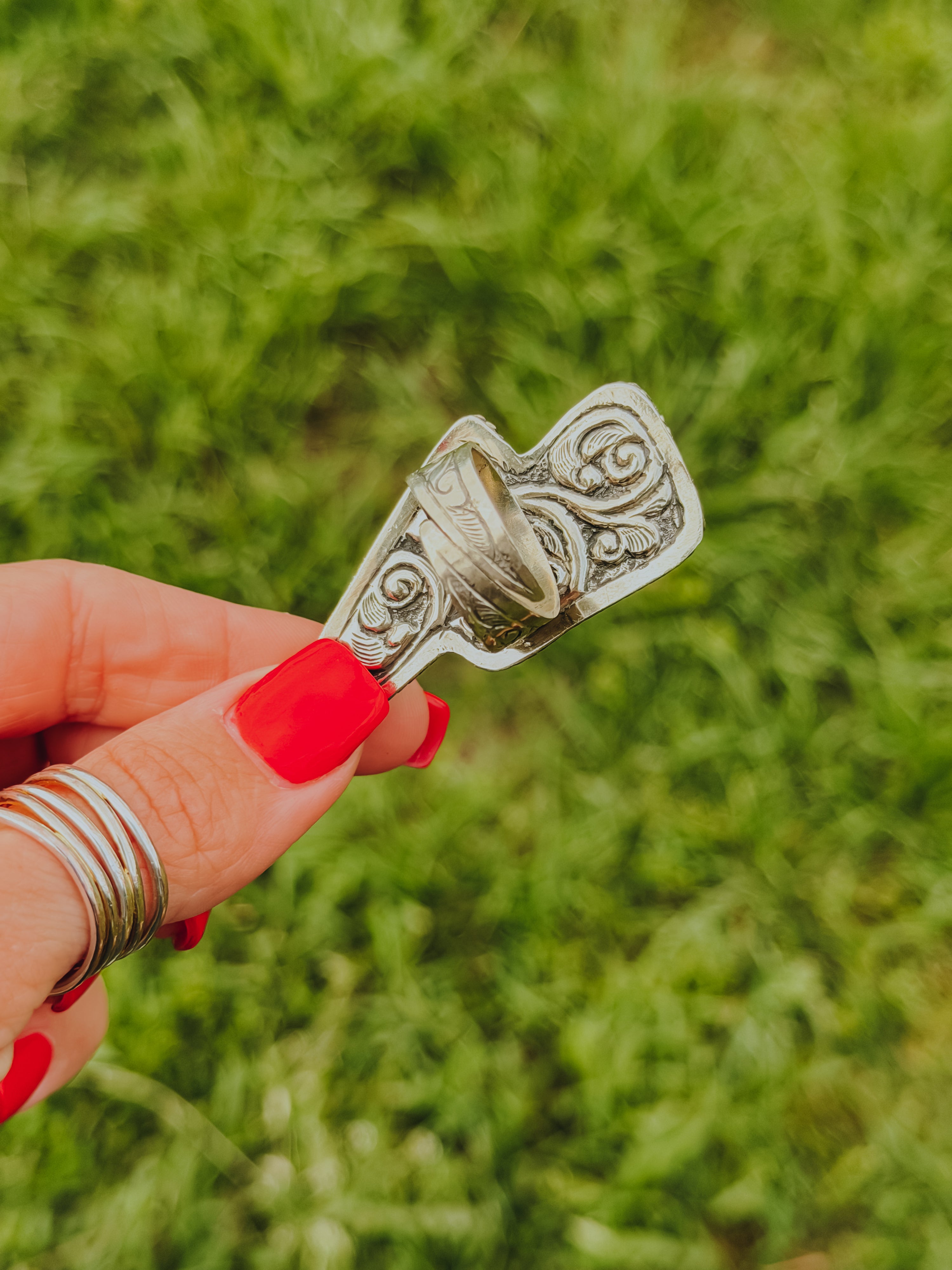 Lightening Bolt Ring