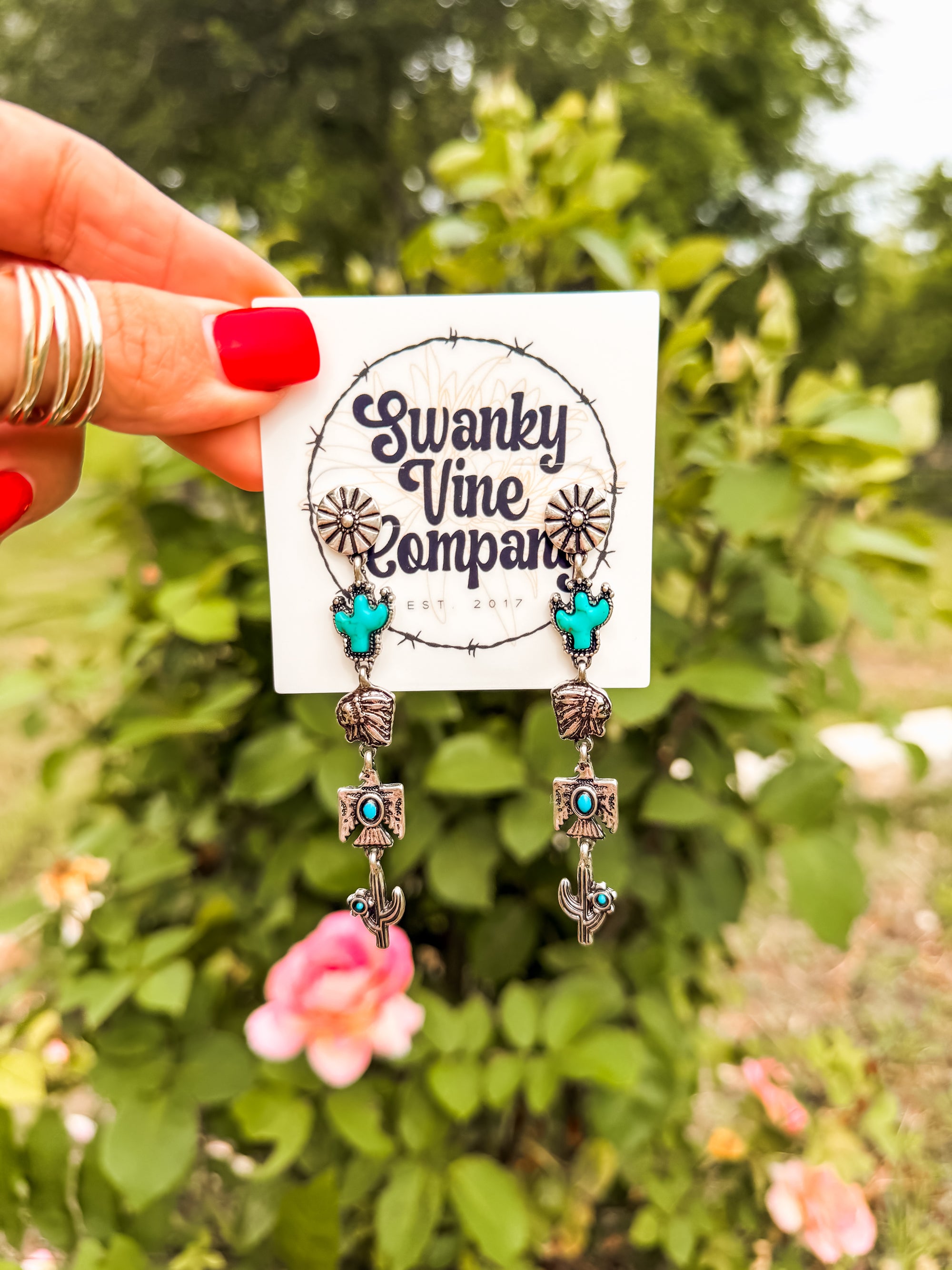 Turquoise Trail Earrings