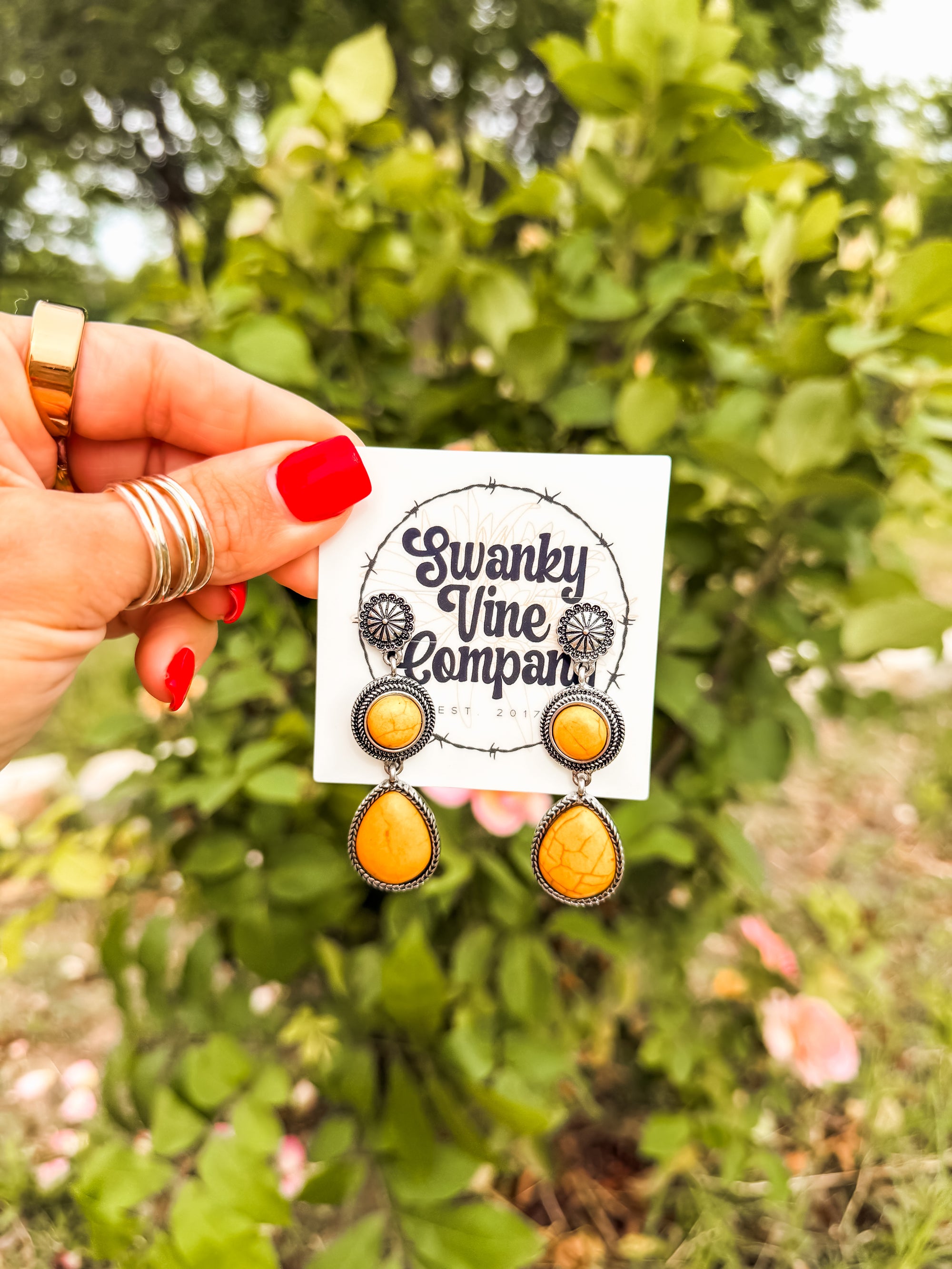 Honey Drop Earrings