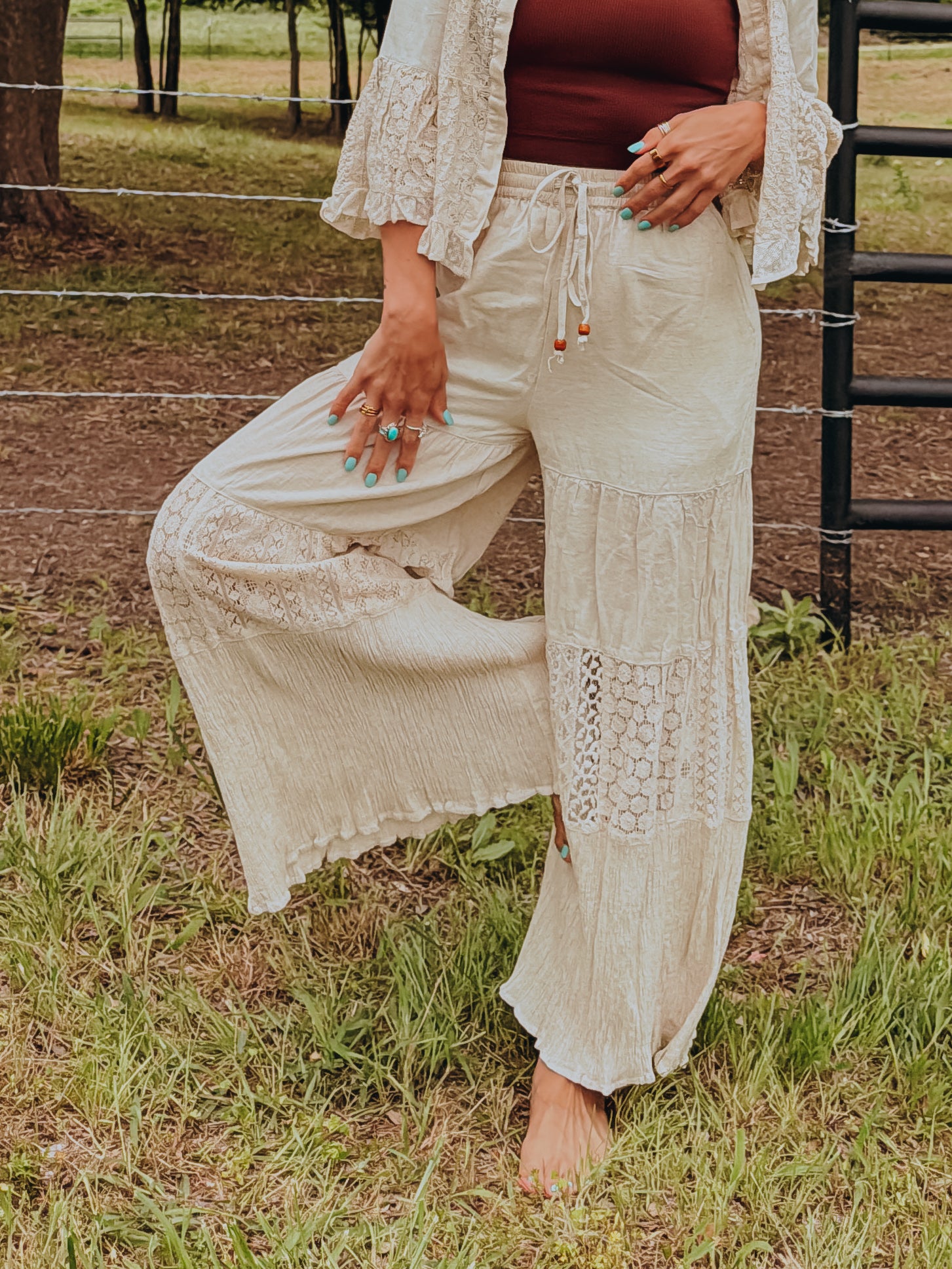 Boho Patchwork Pants
