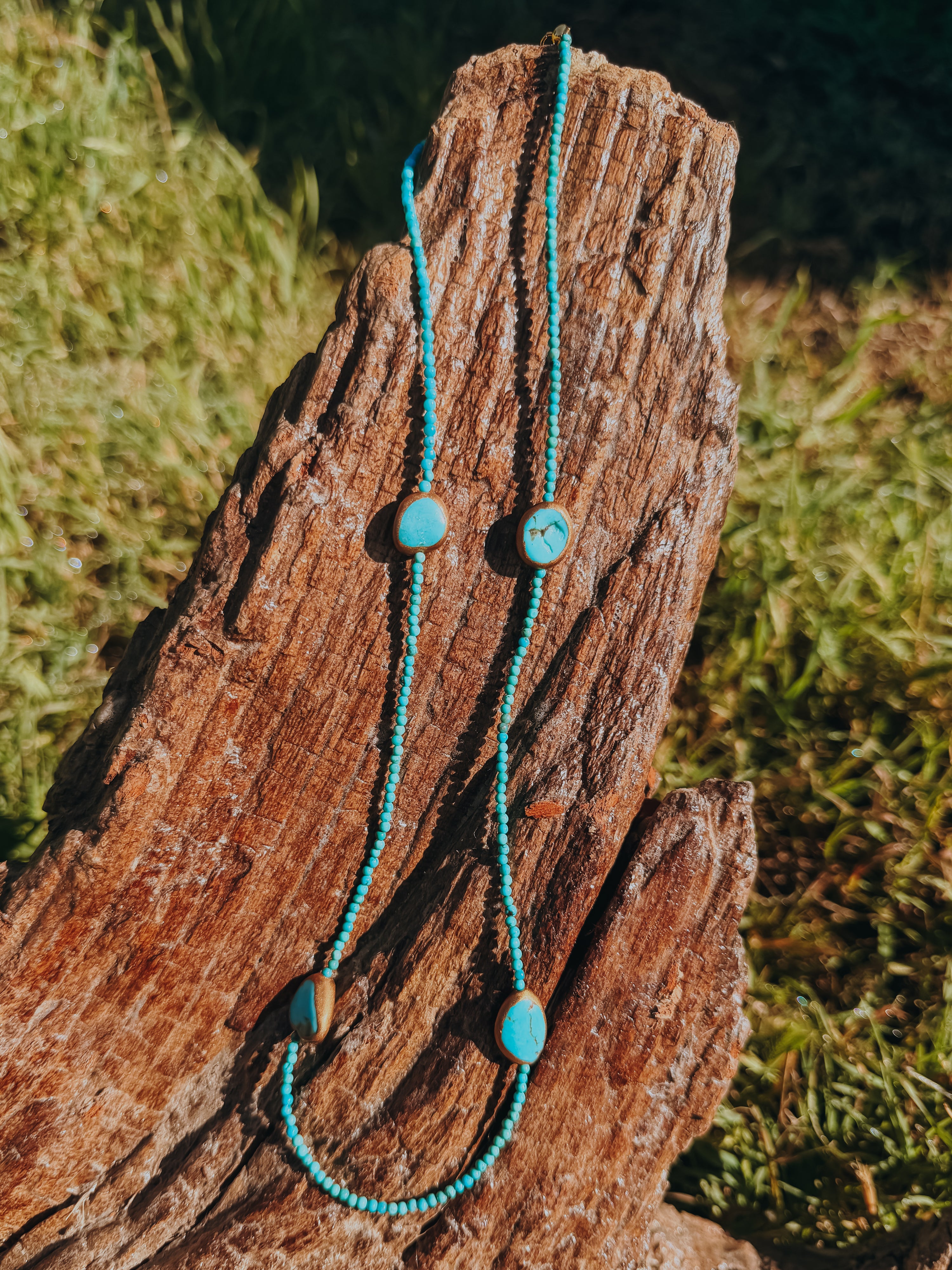 Turquoise Horizon Necklace
